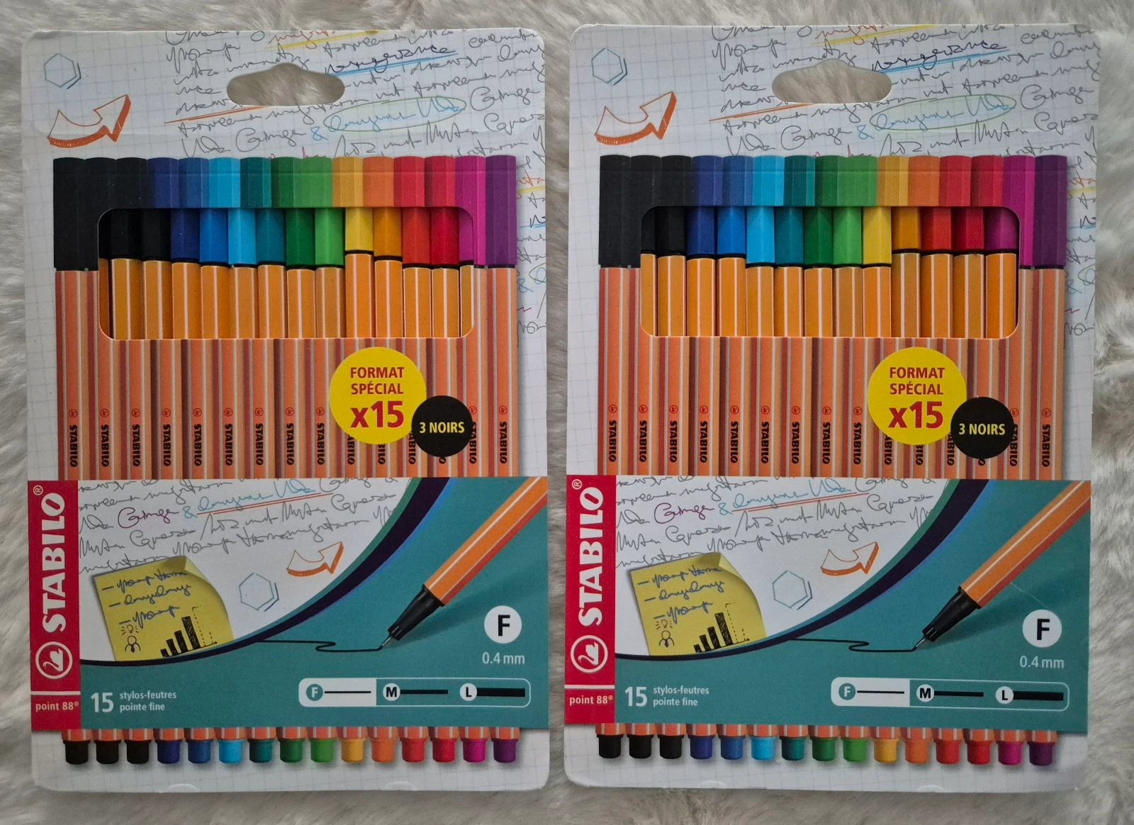 Stylos feutres pointe fine point 88